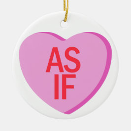 Snoep hart - ALSOF Keramisch Ornament