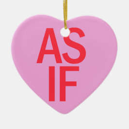 Snoep hart - ALSOF Keramisch Ornament