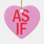 Snoep hart - ALSOF Keramisch Ornament (Achterkant)