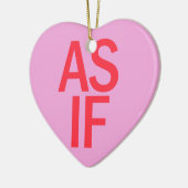 Snoep hart - ALSOF Keramisch Ornament (Links)