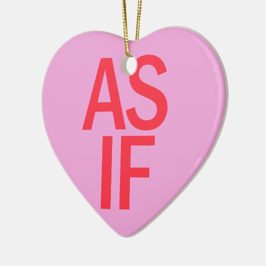 Snoep hart - ALSOF Keramisch Ornament (Links)