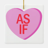 Snoep hart - ALSOF Keramisch Ornament (Achterkant)