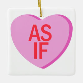 Snoep hart - ALSOF Keramisch Ornament