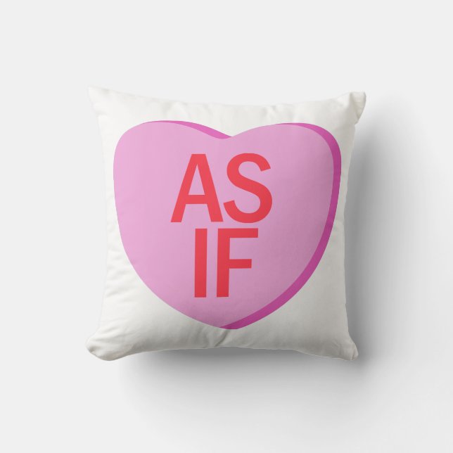 Snoep hart - ALSOF Kussen (Voorkant)