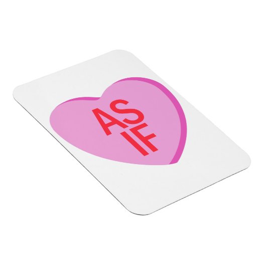 Snoep hart - ALSOF Magneet (Rechterzijde)