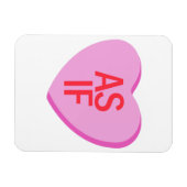 Snoep hart - ALSOF Magneet (Horizontaal)