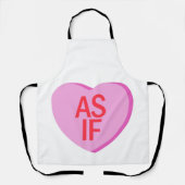 Snoep hart - ALSOF Schort (Voorkant)