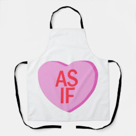 Snoep hart - ALSOF Schort