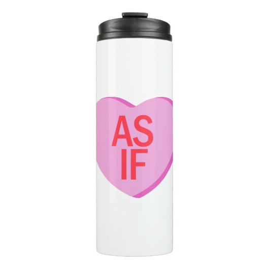 Snoep hart - ALSOF Thermosbeker (Voorkant)