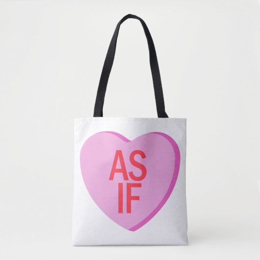 Snoep hart - ALSOF Tote Bag (Voorkant)