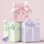 Snoep Hart en Tortelduifjes Valentijnsdag Inpakpapier Vel