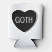 Snoep Hart - Gothic Blikjeskoeler (Voorkant)