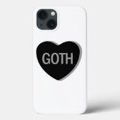 Snoep Hart - Gothic Case-Mate iPhone Case (Achterkant)