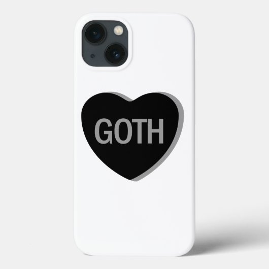 Snoep Hart - Gothic Case-Mate iPhone Case (Achterkant)