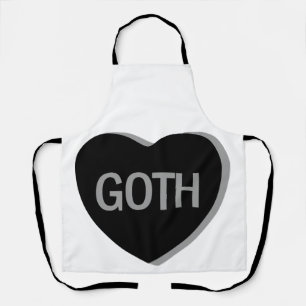 Snoep Hart - Gothic Schort