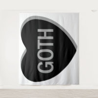 Snoep Hart - Gothic