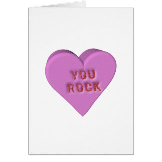 Snoep hart "JULLIE ROCK"