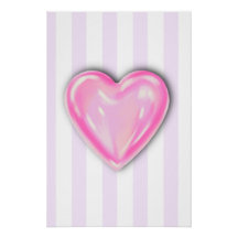 Snoep Hart Kinder Kunst Poster
