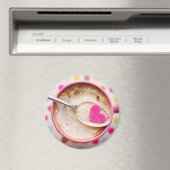 Snoep hart koffiemagneet magneet (Insitu (Vaatwasser))