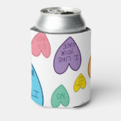 Snoep harten blikjeskoeler (Blikje Achterkant)