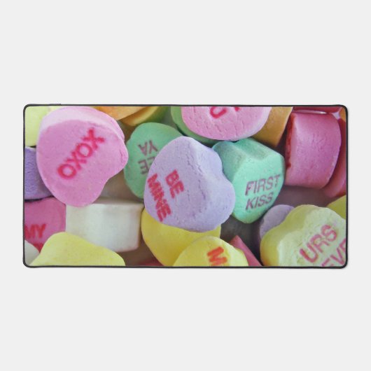 Snoep harten bureaumat (Voorkant)