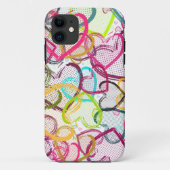 Snoep harten Case-Mate iPhone case (Achterkant)