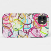 Snoep harten Case-Mate iPhone case (Achterkant (horizontaal))