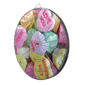 Snoep harten dartbord (Voorkant Rechts)