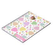 Snoep Harten Foto Valentijn Notitieboek (Linkerzijde)