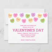 Snoep harten kaart (Voorkant)