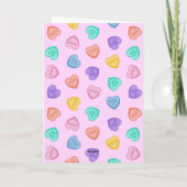 Snoep harten kaart (Achterkant)