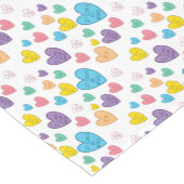 Snoep harten korte tafelloper (Hoek)