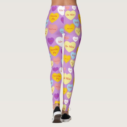Snoep Harten Leggings (Achterkant)