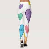 Snoep harten leggings (Achterkant)