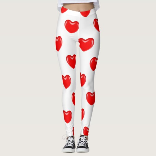 snoep harten leggings (Voorkant)