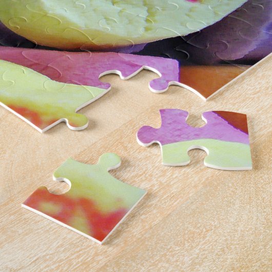 Snoep harten legpuzzel (Zijkant)