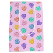 Snoep harten medium cadeauzakje (Achterkant)