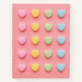 Snoep Harten portret Notitieboek (Voorkant)