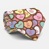 Snoep Harten Sweet Nothing Valentijn Stropdas (Opgerold)