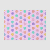 Snoep harten tissuepapier (Voorkant)