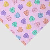 Snoep harten tissuepapier (Detail)