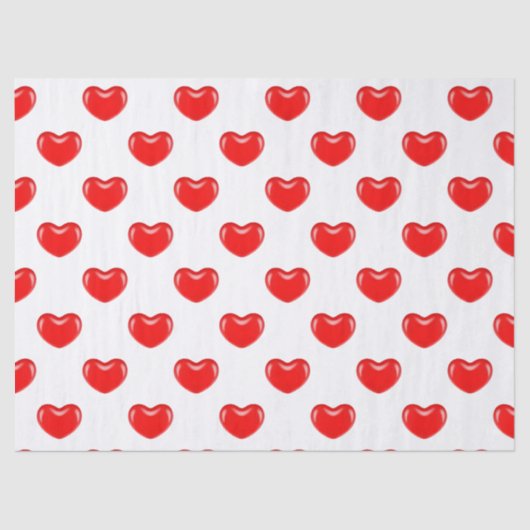 snoep harten tissuepapier (Voorkant)