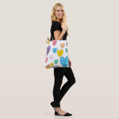 Snoep harten tote bag (Op model)