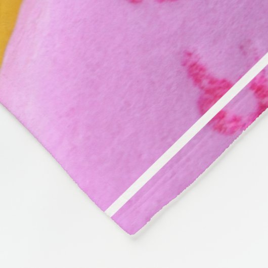 Snoep Harten Valentijn Fleece Deken (Hoek)