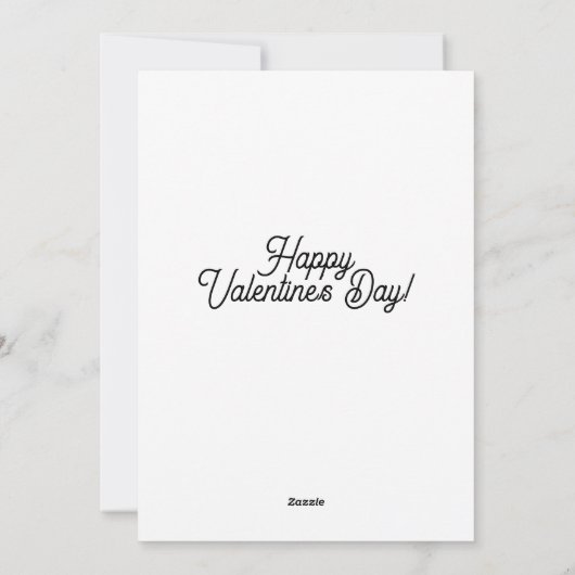 Snoep Harten Valentijn Kaart (Achterkant)