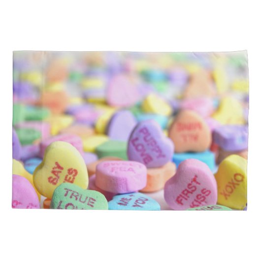 Snoep Harten Valentijn Kussensloop (Achterkant)