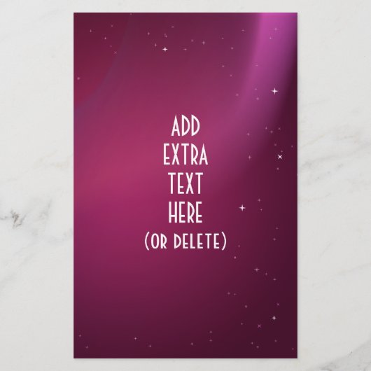 Snoep Harten Valentijnsdag Party Flyer (Achterkant)