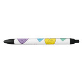 Snoep harten zwarte inkt pen (Voorkant)