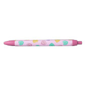 Snoep harten zwarte inkt pen (Voorkant)