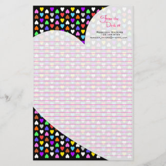 Snoep hartenpapier briefpapier